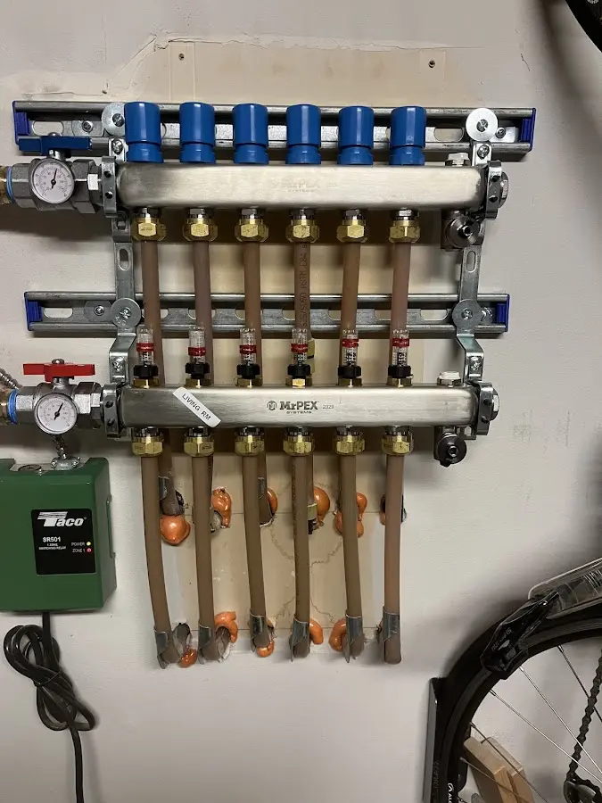 Plumber performing Leak Detection at a residential property in Superior